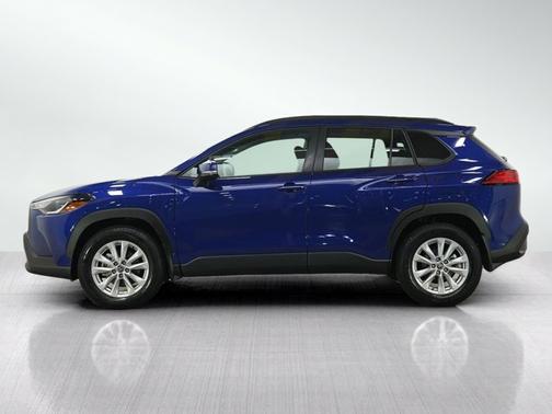 Blue Crush Metallic 2024 Toyota Corolla Cross LE