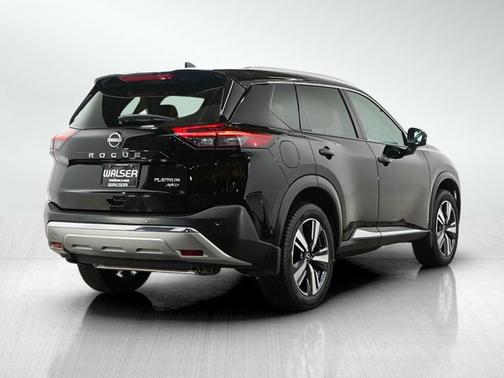 Super Black 2023 Nissan Rogue Platinum