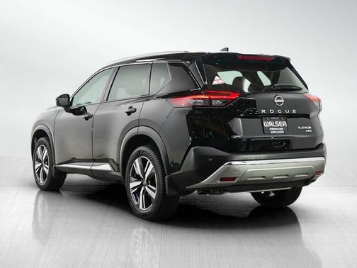 Super Black 2023 Nissan Rogue Platinum
