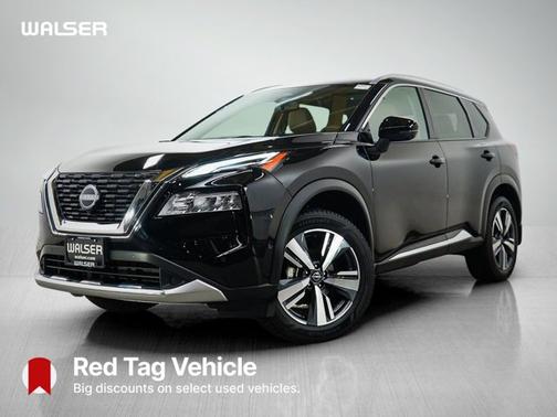 Super Black 2023 Nissan Rogue Platinum