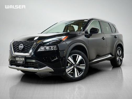 Super Black 2023 Nissan Rogue Platinum