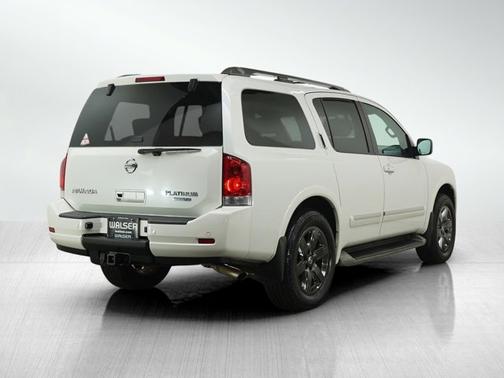 Pearl White 2014 Nissan Armada Platinum