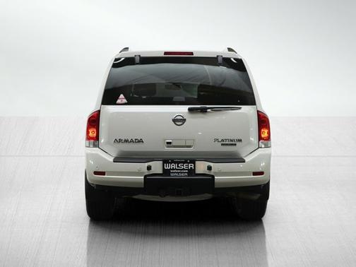 Pearl White 2014 Nissan Armada Platinum