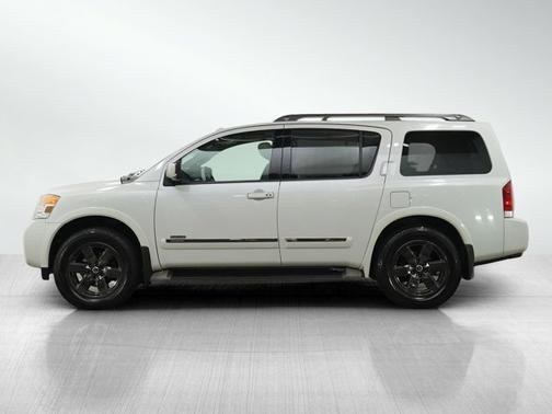 Pearl White 2014 Nissan Armada Platinum
