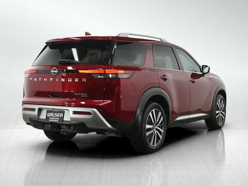 Scarlet Ember Tintcoat 2022 Nissan Pathfinder Platinum