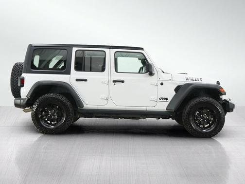 Bright White Clearcoat 2025 Jeep Wrangler Willys