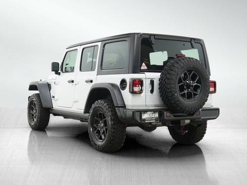 Bright White Clearcoat 2025 Jeep Wrangler Willys