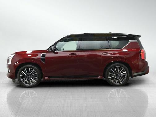 Coulis Red Pearl/Super Black 2025 Nissan Armada Platinum Reserve
