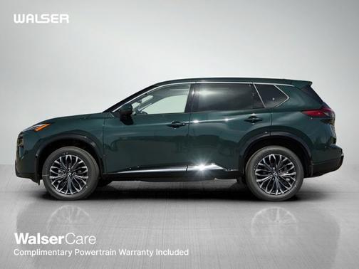 Obsidian Green 2026 Nissan Rogue Platinum