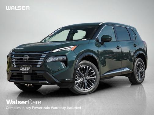 Obsidian Green 2026 Nissan Rogue Platinum