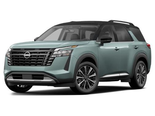 Baltic Teal/Super Black 2026 Nissan Pathfinder Platinum