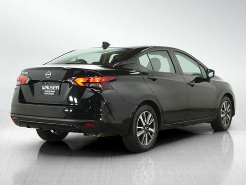 Super Black Metallic 2025 Nissan Versa SV