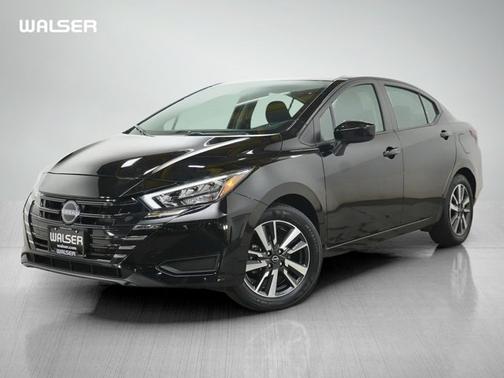 Super Black Metallic 2025 Nissan Versa SV