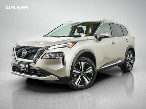 Champagne Silver Metallic 2023 Nissan Rogue Platinum