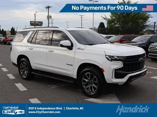 Summit White 2023 Chevrolet Tahoe Z71