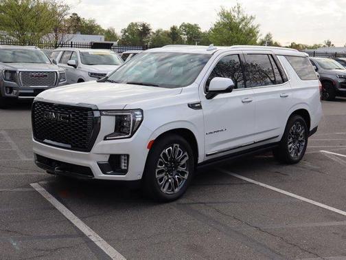 White Frost Tri-Coat 2023 GMC Yukon Denali Ultimate
