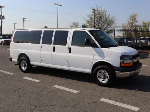 Summit White 2024 Chevrolet Express 3500 LT