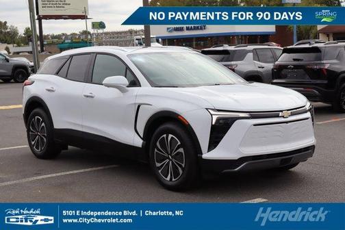 Summit White 2026 Chevrolet Blazer EV LT