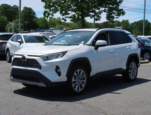 Blizzard Pearl 2020 Toyota RAV4 Limited