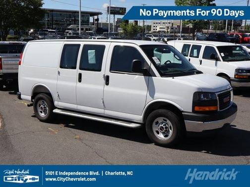 Summit White 2025 GMC Savana 2500 Work Van