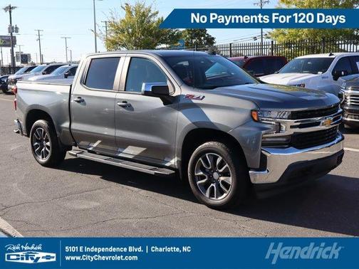 Satin Steel Metallic 2021 Chevrolet Silverado 1500 LT