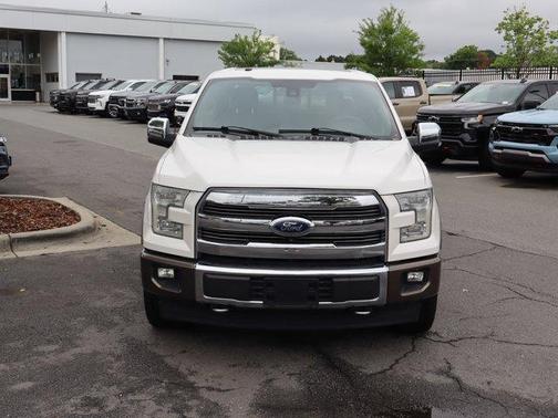 White Platinum Tri-Coat Metallic 2017 Ford F-150 King Ranch