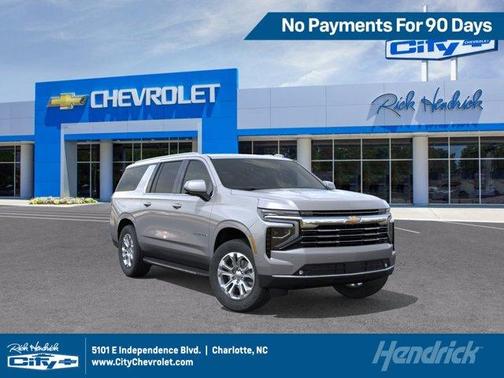Sterling Gray Metallic 2026 Chevrolet Suburban LT