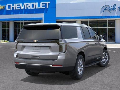 Sterling Gray Metallic 2026 Chevrolet Suburban LT