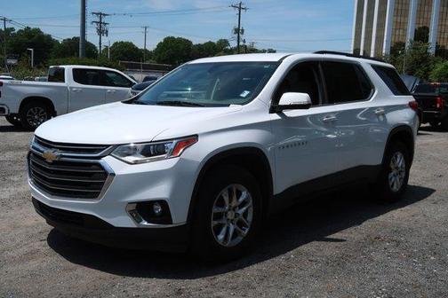 Summit White 2019 Chevrolet Traverse LT Cloth