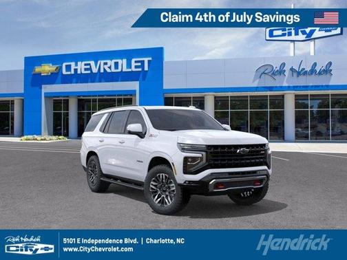 Summit White 2026 Chevrolet Tahoe Z71