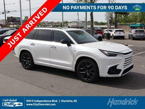 Wind Chill Pearl 2024 Lexus TX 500h Luxury