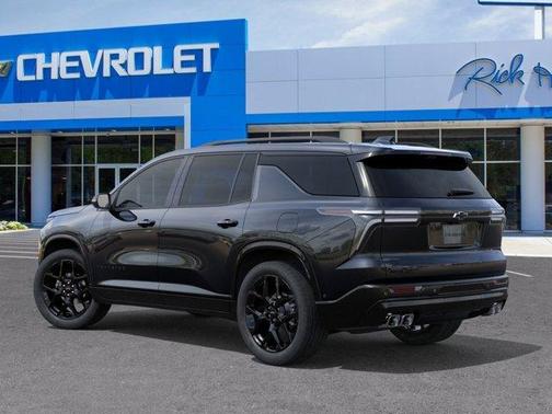 Mosaic Black Metallic 2026 Chevrolet Traverse RS