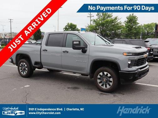 Slate Gray Metallic 2025 Chevrolet Silverado 2500 Custom