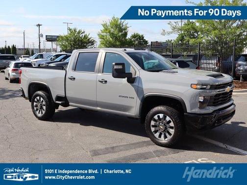 Slate Gray Metallic 2025 Chevrolet Silverado 2500 Custom