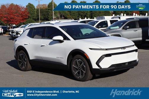 Summit White 2026 Chevrolet Equinox EV LT 2