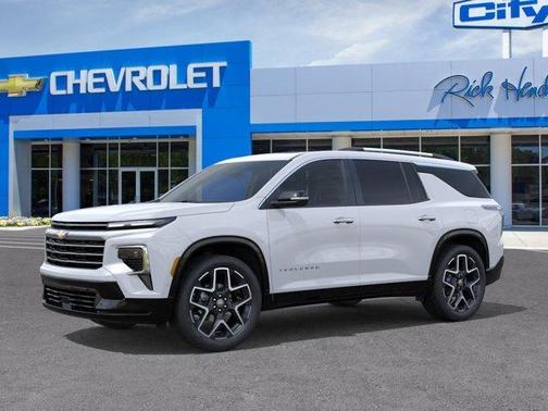 Polar White 2026 Chevrolet Traverse High Country
