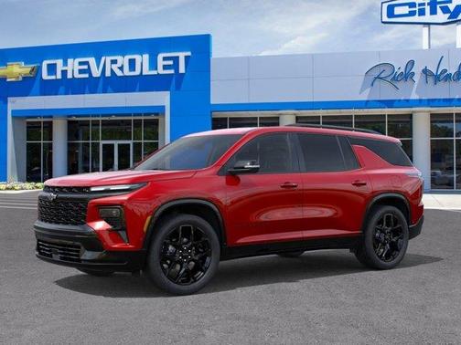 Radiant Red 2026 Chevrolet Traverse RS
