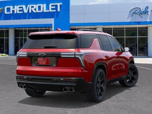 Radiant Red 2026 Chevrolet Traverse RS