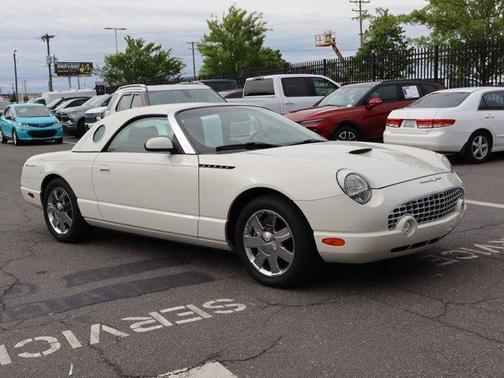 Whisper White 2002 Ford Thunderbird Deluxe