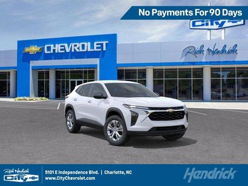 Summit White 2026 Chevrolet Trax LS