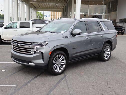 Satin Steel Metallic 2022 Chevrolet Tahoe High Country