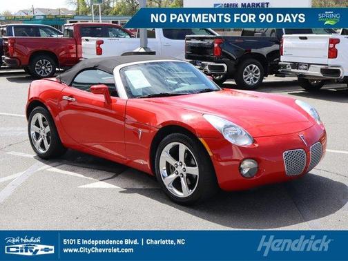 Aggressive Victory Red 2007 Pontiac Solstice
