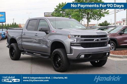 Satin Steel Metallic 2021 Chevrolet Silverado 1500 RST