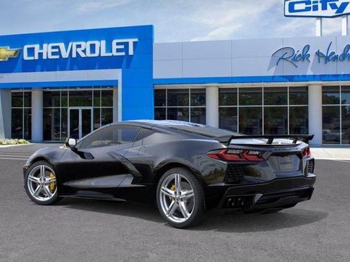 Black 2026 Chevrolet Corvette Stingray w/1LT