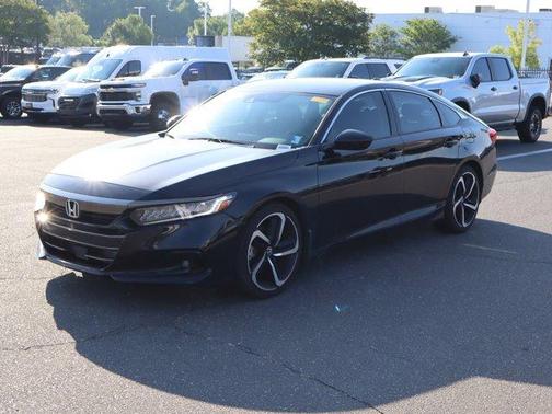 Crystal Black Pearl 2022 Honda Accord Sport SE