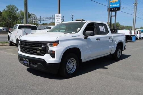 Summit White 2025 Chevrolet Silverado 1500 WT