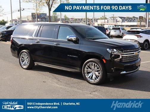 Black 2021 Chevrolet Suburban Premier