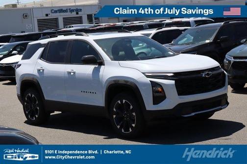 Polar White 2026 Chevrolet Equinox RS