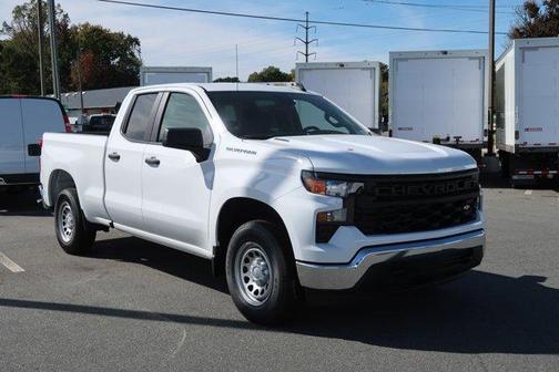 Summit White 2026 Chevrolet Silverado 1500 WT