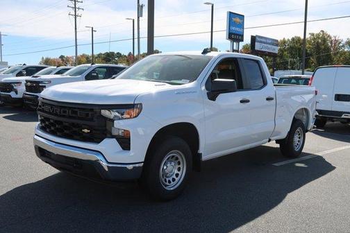 Summit White 2026 Chevrolet Silverado 1500 WT